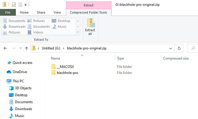 zip file name for mac